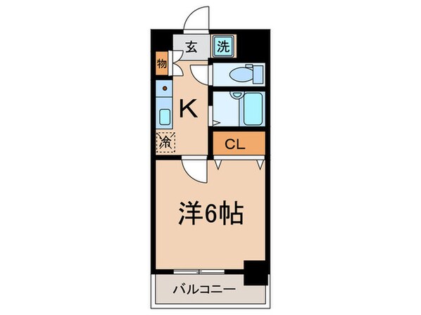 ｻﾝﾃﾐﾘｵﾝ池袋Ⅲ（703）の物件間取画像